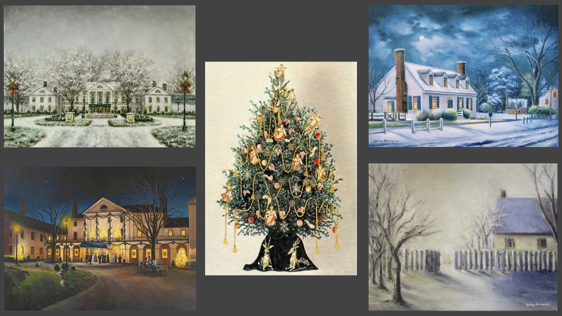 Winter Holiday Notecards