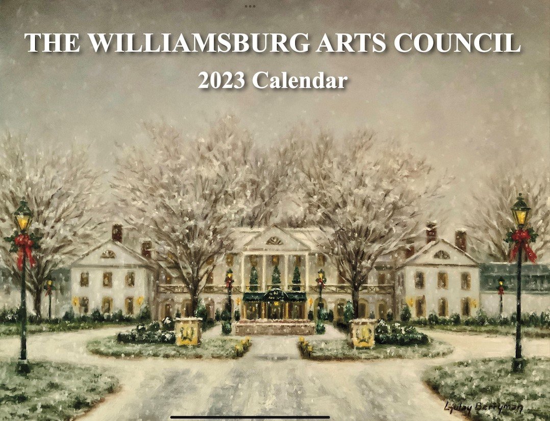 October 26, 2022: Williamsburg Arts Council 2023 Calendar Launch Reception