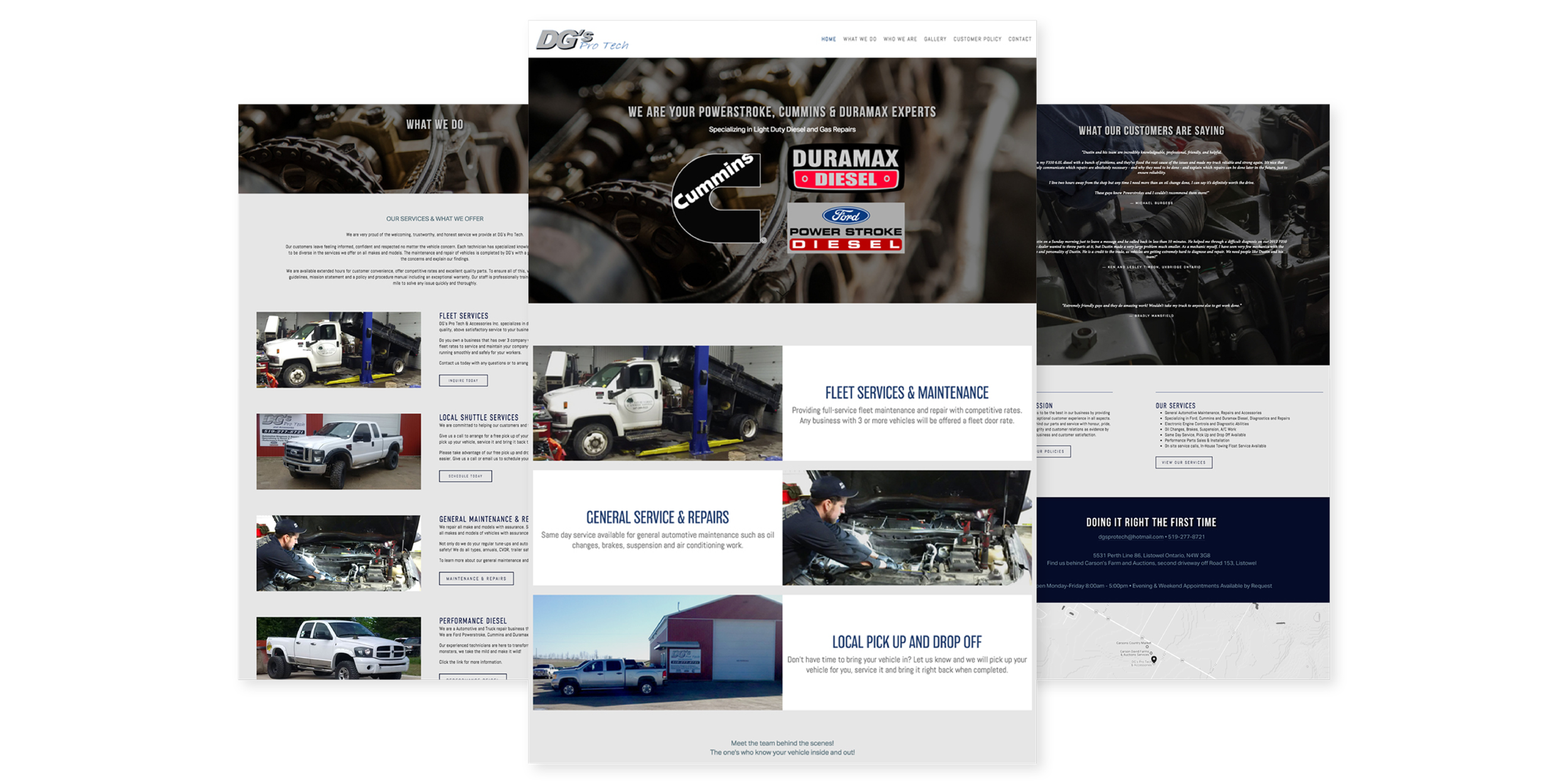 Boulevard North - Website Design - Listowel, Ontario