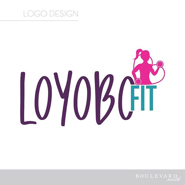 ✨Logo Feature - Loyobo FIT ✨
⠀⠀⠀⠀⠀⠀⠀⠀⠀
Now this is a girl who is killin' it in the fitness world, over in Guelph! It has been amazing watching Courtney grow her business since the launch of the new branding we developed together! From creating the lo