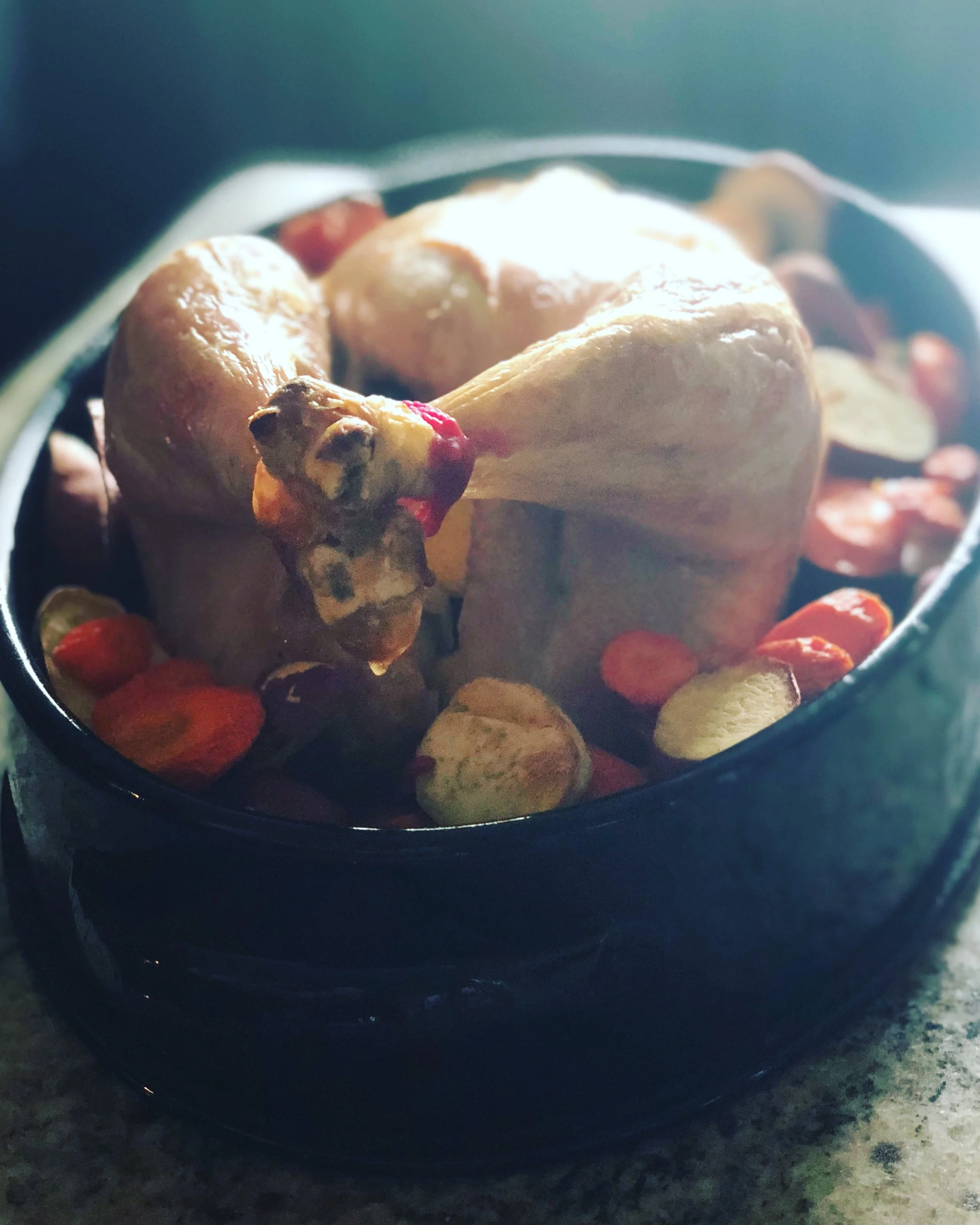 Roast chicken