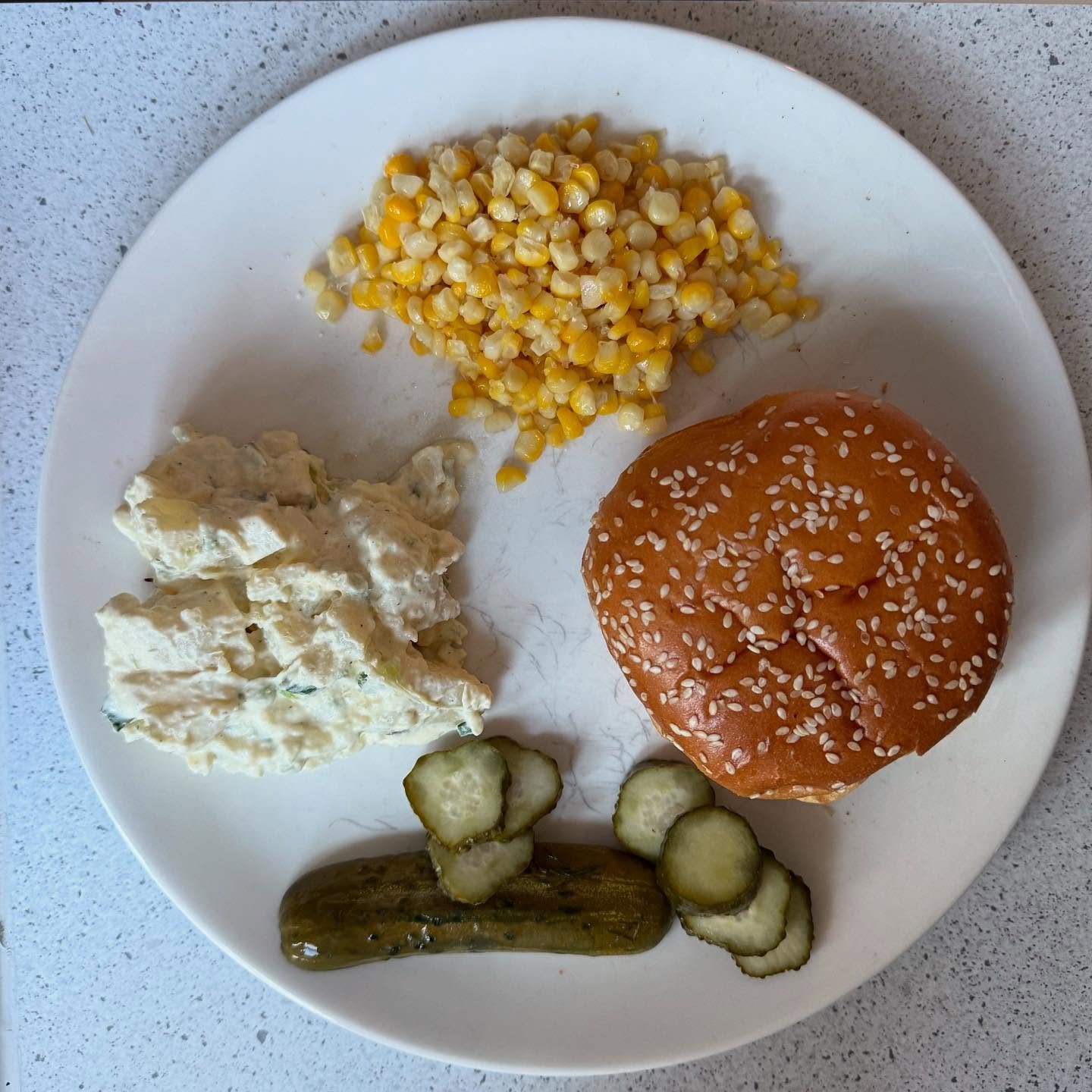 We&rsquo;ve eaten 6 burgers outside over the last 4 days and this must be what heaven is like. 🍔☀️ *Every burger not pictured but at one point I had a burger in one hand and a baby in the other. #smallcheval #smashburger #doublecheese #grillmaster #