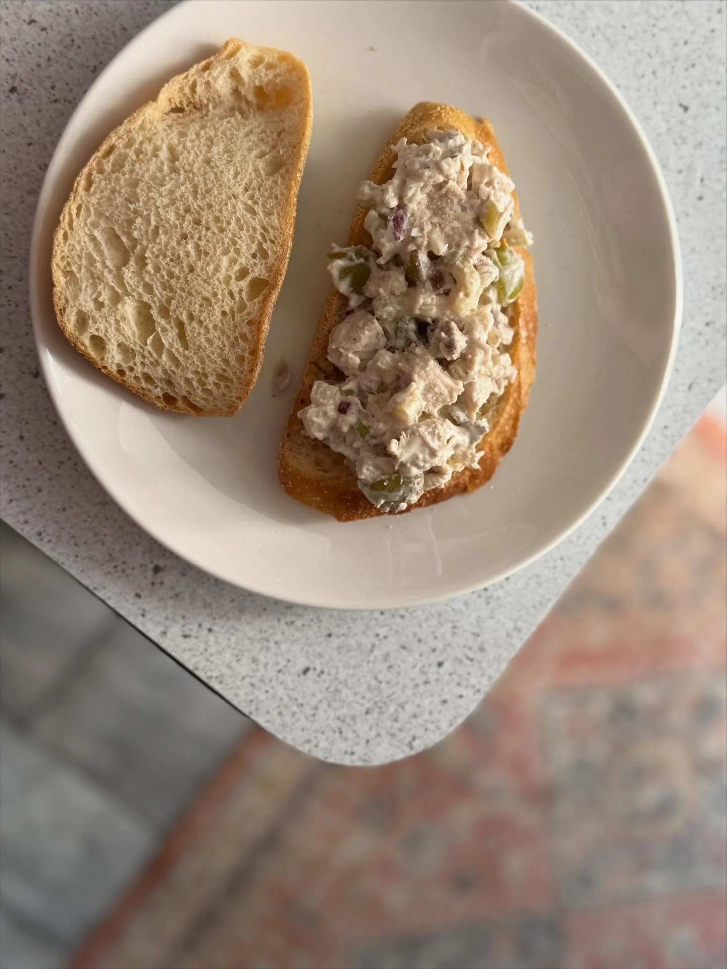 A good party favor? 
&mdash;Leftovers. 
A GREAT party favor? 
&mdash;@iamletta &lsquo;s mom&rsquo;s chicken salad. 
You know it was a solid party when you&rsquo;re eating the leftovers all weekend and still smiling about it. Happy baby sprinkle to ou