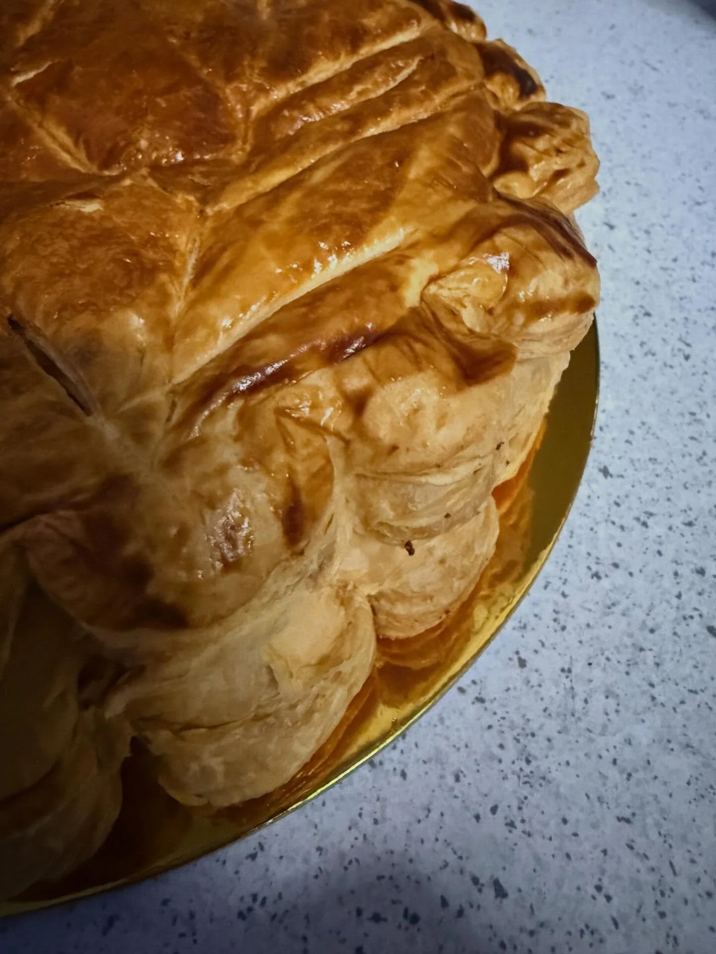 The joy of properly celebrating Twelfth Night by snagging a galette des rois from @vanillechicago at the OTC on my commute home back in January was quickly dashed by also being the one who found the f&egrave;ve. #vanillechicago #latergram #mardigras 