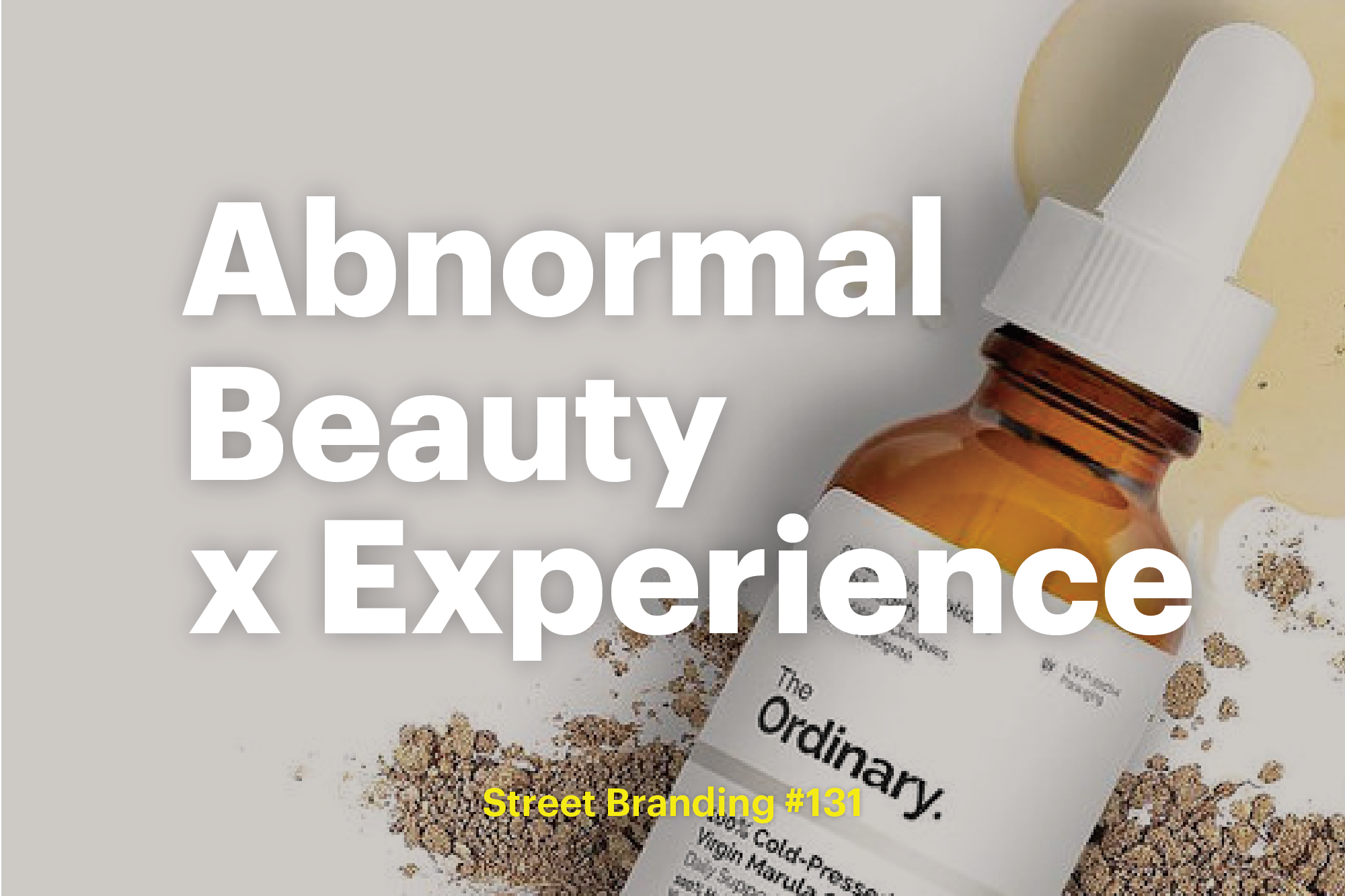 st.b / Abnormal Beauty x Experience