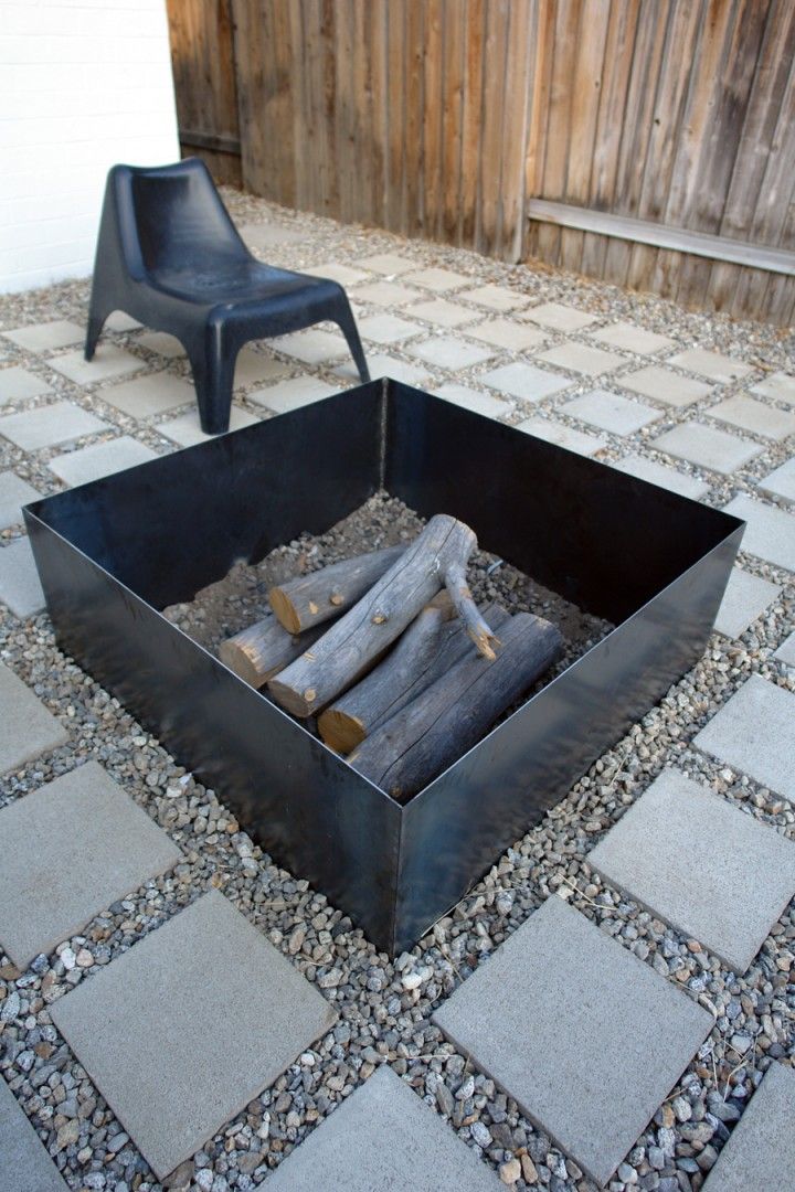 40 Backyard Fire Pit Ideas Renoguide, Industrial Fire Pit Ring