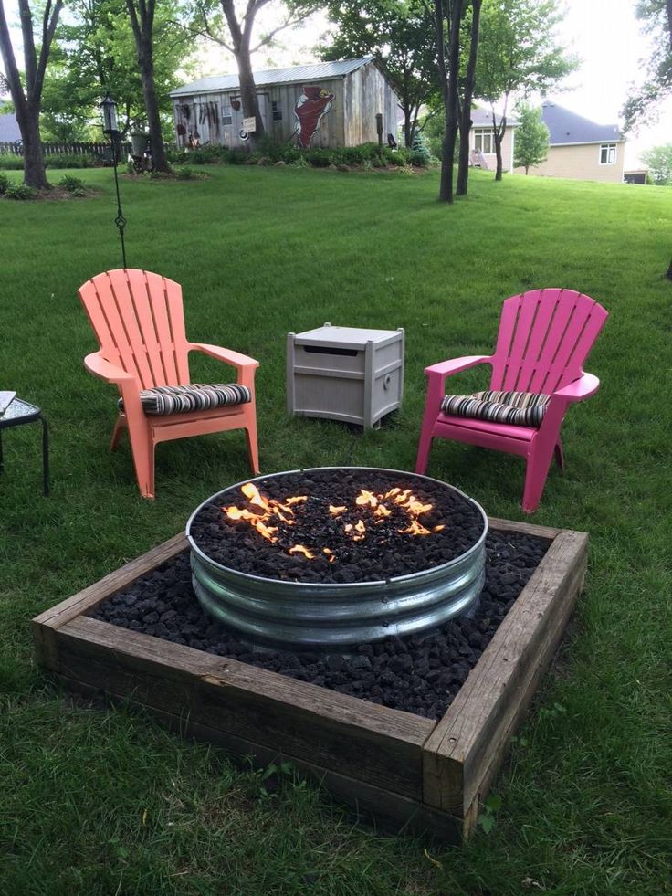 40 Backyard Fire Pit Ideas Renoguide, Outdoor Fire Pit Cover Ideas