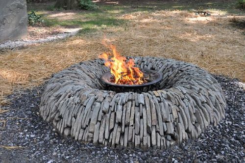 40 Backyard Fire Pit Ideas Renoguide, Square Stone Fire Pit Ideas