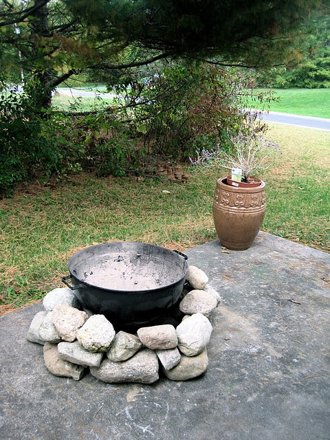 40 Backyard Fire Pit Ideas Renoguide, Diy Fire Pit Weber Grill