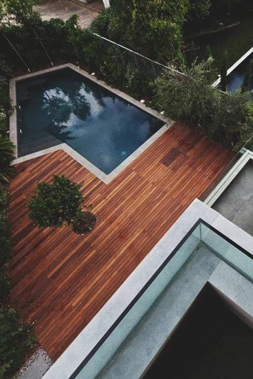 Angular Swimming Pool