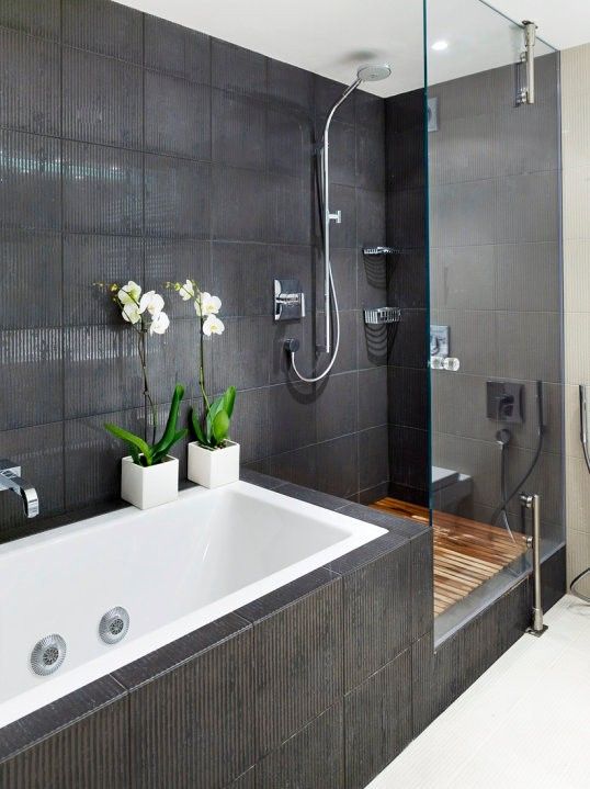 50 Modern Bathroom Ideas Renoguide, Small Bathroom Layouts With Bath And Shower