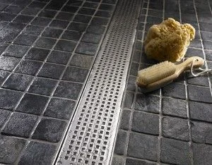 linear bath drains