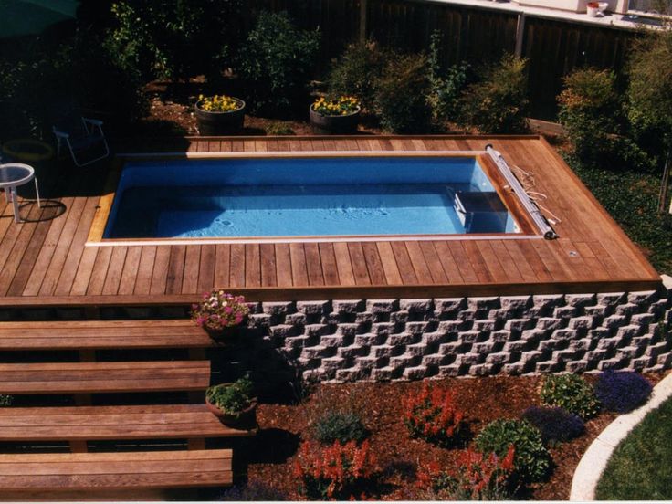 41 Fantastic Outdoor Pool Ideas, Above Ground Pool Decking Ideas Australia