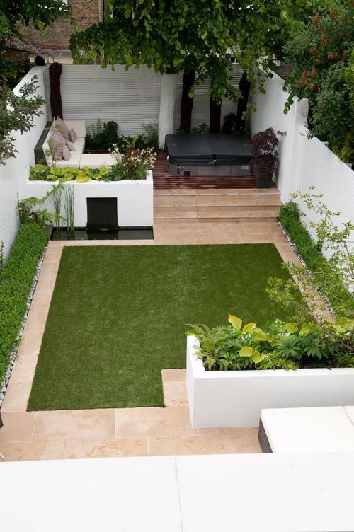 30 Small Backyard Ideas Renoguide, How To Landscape A Small Rectangular Backyard Designs