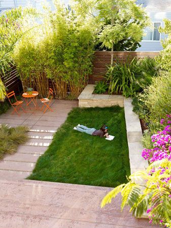 Latest Garden Designs Without Grass 6