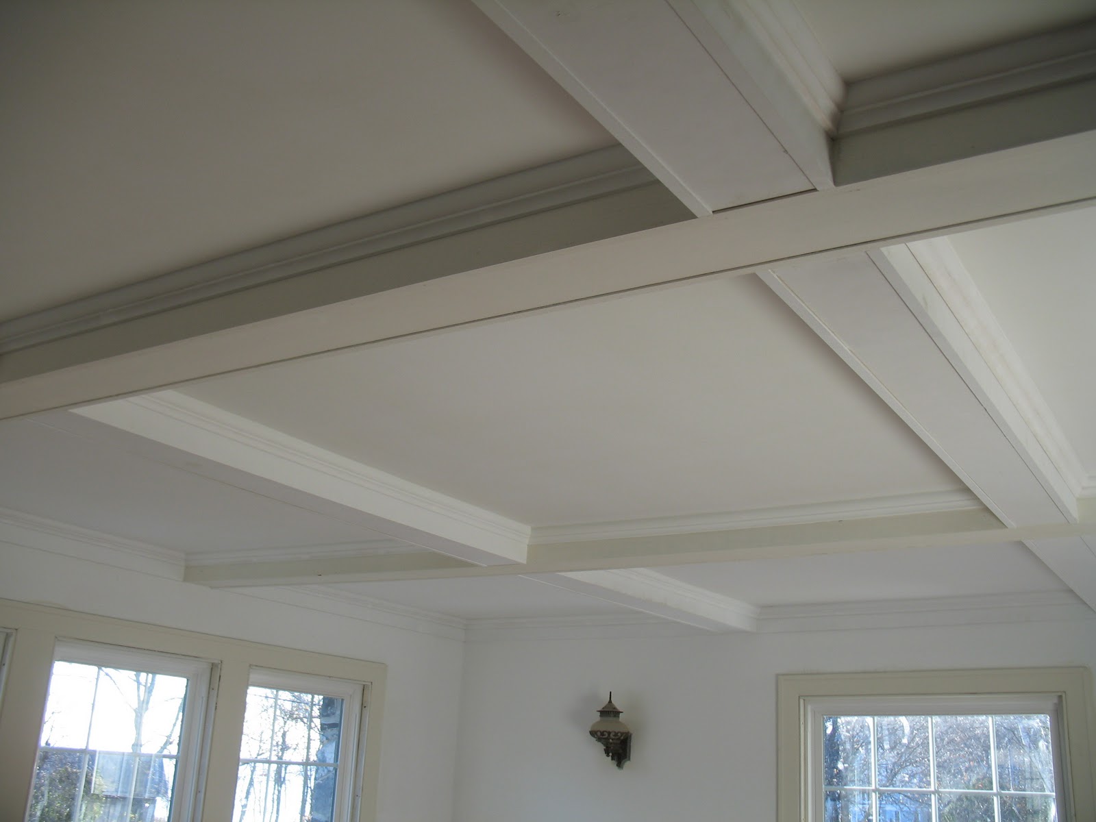 Diy Coffered Ceiling Project