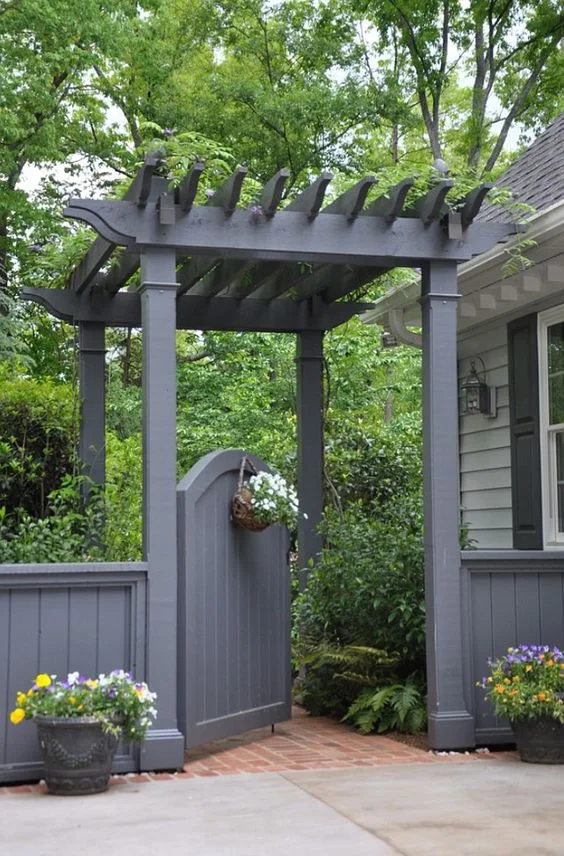 The Most Beautiful Garden Gates Garden Gate Design Pergola Garden | My ...