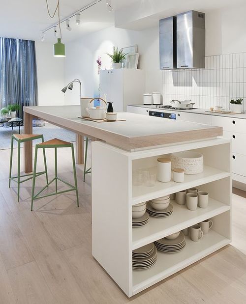 Inspired Kitchen Island Ideas, Kitchen Island With Drawers On Both Sides