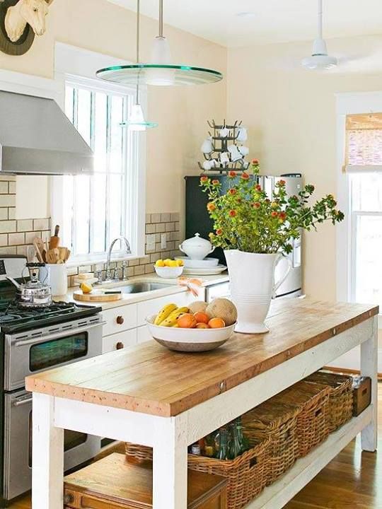 Inspired Kitchen Island Ideas, Small Narrow Kitchen Island With Seating