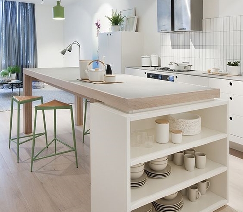 Inspired Kitchen Island Ideas, Small Island Table With Stools
