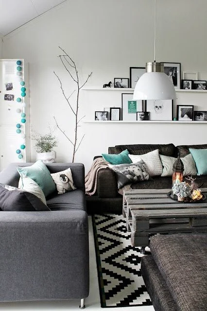 rustic SOHO living room