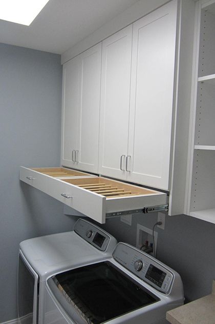 laundry drying rack drawer