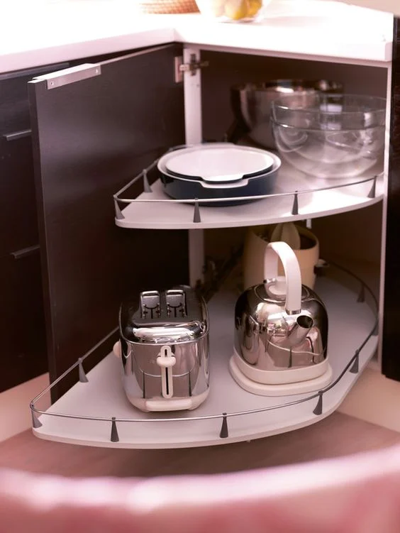 corner cabinet slider