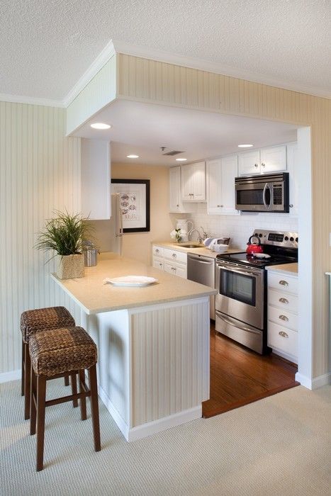 50 Small Kitchen Ideas And Designs, How To Open Up A Small Kitchen