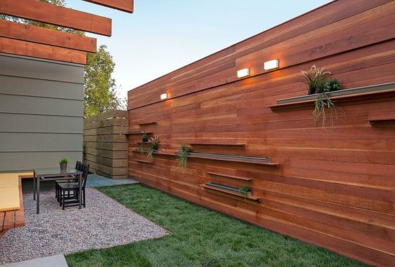 60 Gorgeous Fence Ideas And Designs Renoguide Australian Renovation Inspiration - Wooden Garden Wall Panels