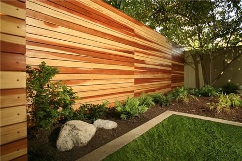 polished wood wall