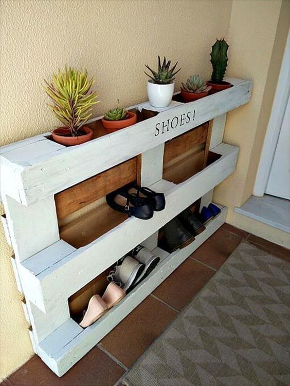 pallet shoe organiser