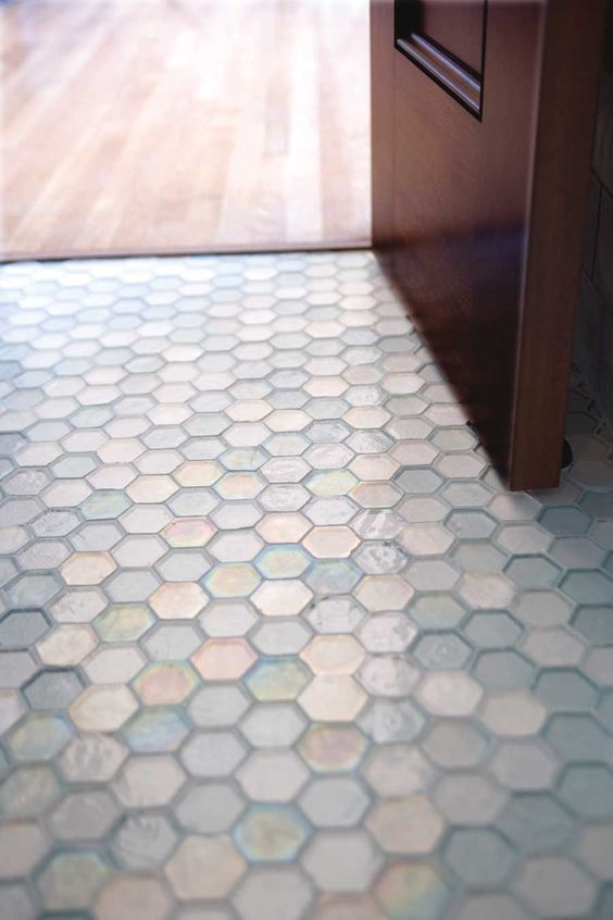 45 Fantastic Bathroom Floor Ideas And, Unique Tile Flooring