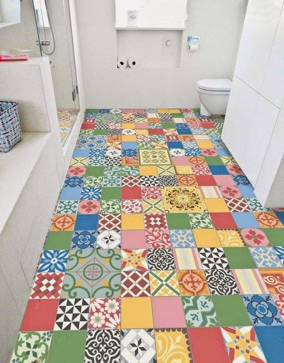 45 Fantastic Bathroom Floor Ideas And, Bathroom Floor Tile Patterns Images