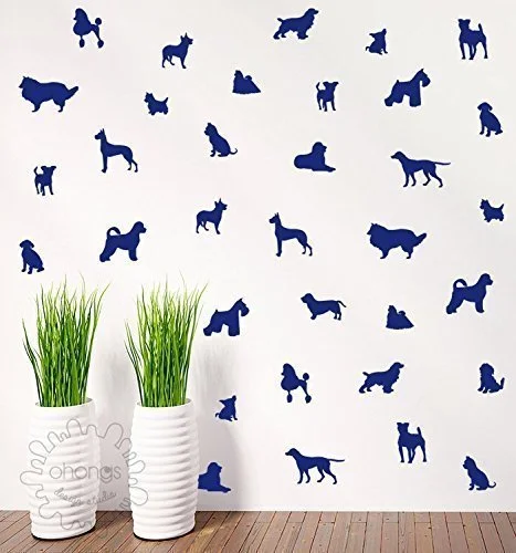 dog shapes wallpaper