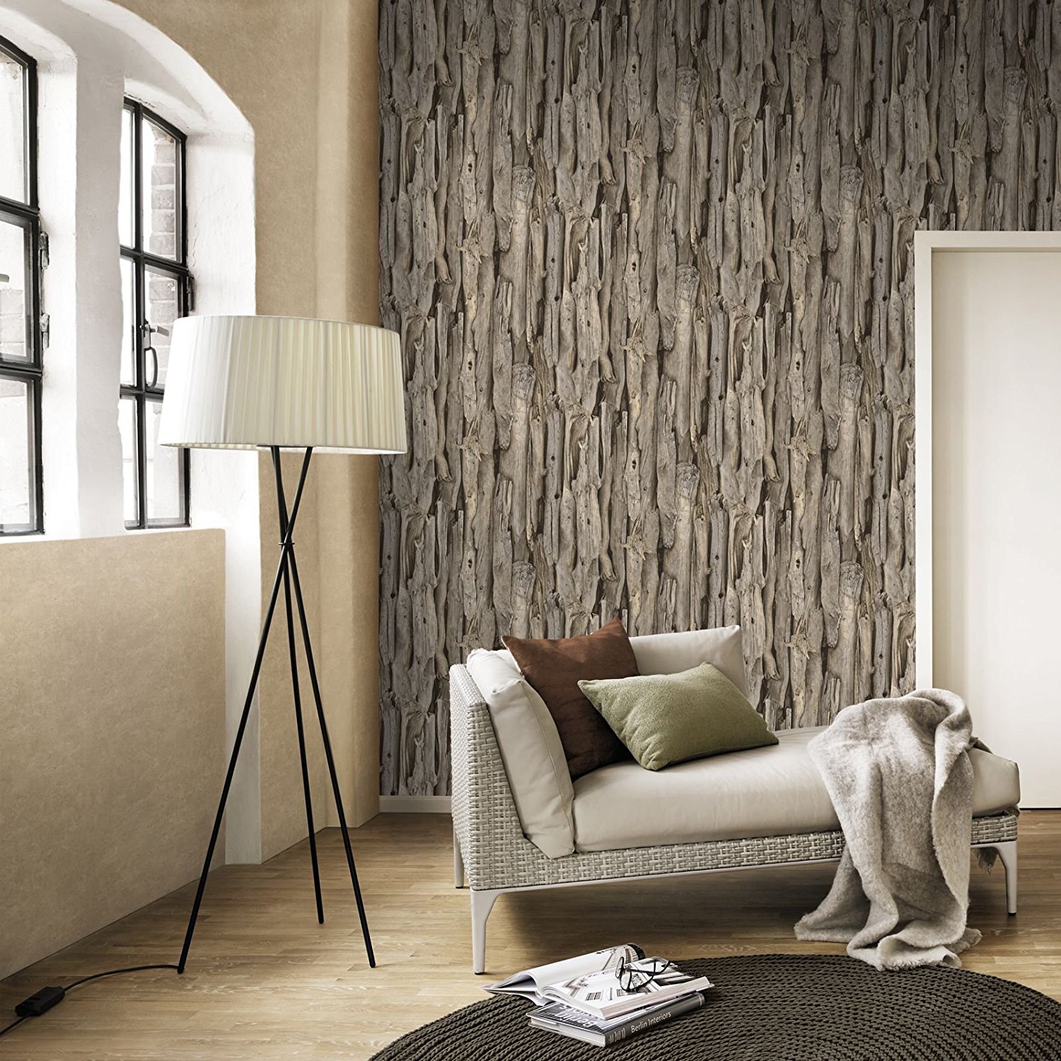 driftwood wallpaper design