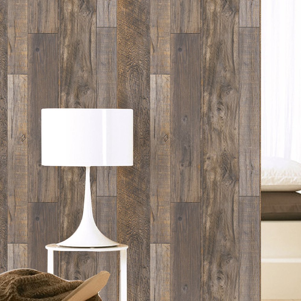 barnwood wallpaper design for home