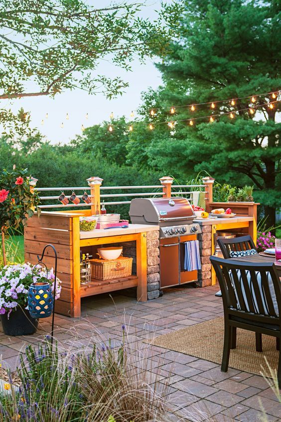 45 Exceptional Outdoor Kitchen Ideas, Outdoor Patio Grill Station Ideas