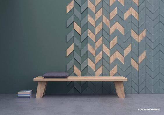 60 Creative Diy Wall Feature Projects Renoguide Australian Renovation Ideas And Inspiration - How To Diy Chevron Wall