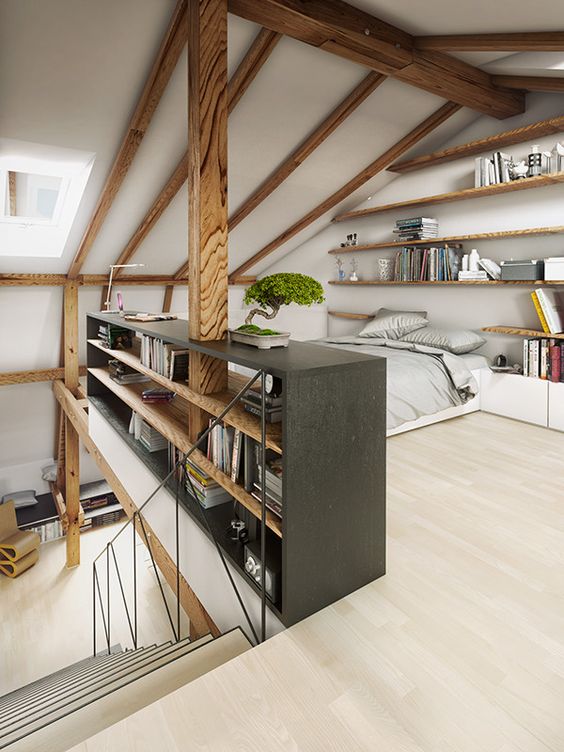 loft bedroom tour