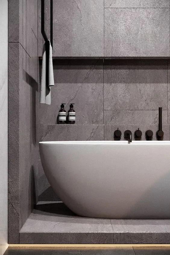 modern minimalist bath