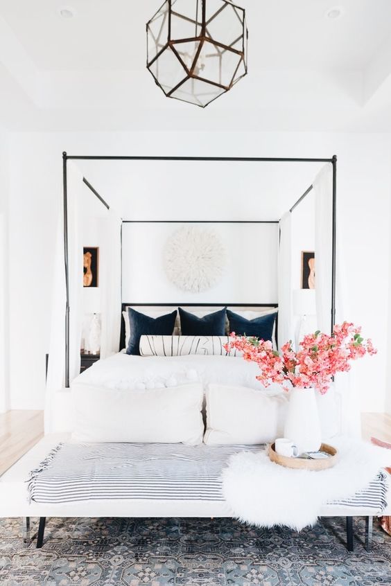 charming minimalist bedroom