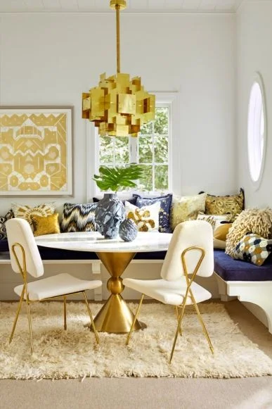 luxurious breakfast nook