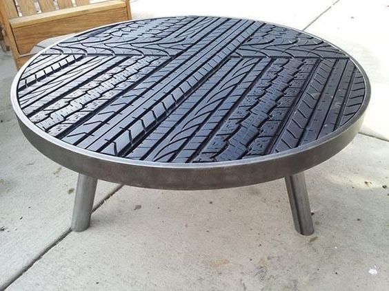rubber coffee table