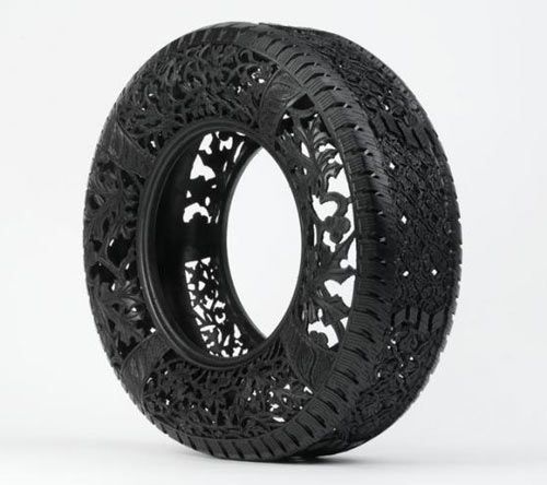 etched tire