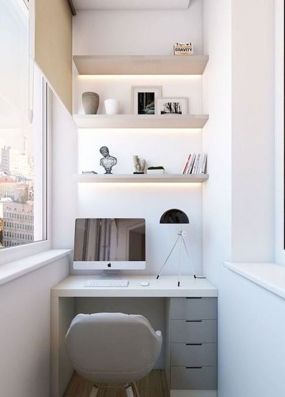 50 Small and Efficient Home Office Ideas and Designs — RenoGuide ...