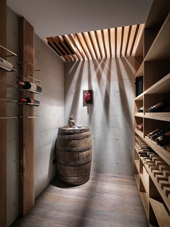 cellar home bar
