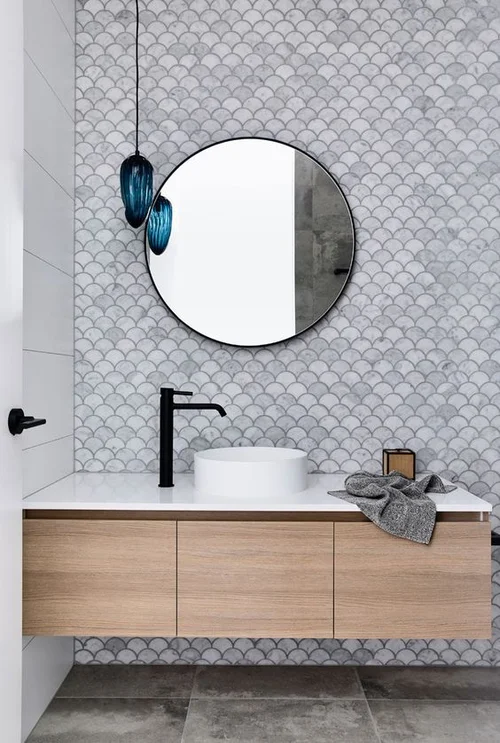 40 Modern Bathroom Tile Designs And Trends Renoguide Australian Renovation Ideas And Inspiration