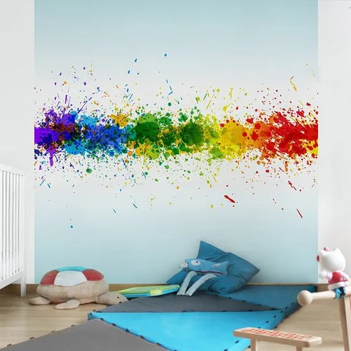 Paint Splats Mural ~Splatter Wall Decals fro Kids Rooms