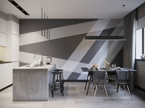 45 Creative Wall Paint Ideas And Designs Renoguide Australian Renovation Inspiration - Two Tone Wall Paint Designs