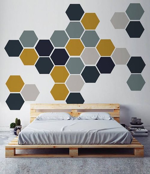 45 Creative Wall Paint Ideas And Designs Renoguide Australian Renovation Inspiration - Wall Design For Bedroom
